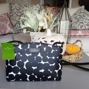 Kate Spade grove street splodge dot crossbody